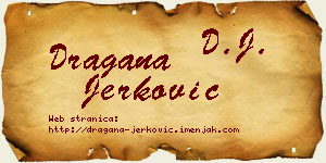 Dragana Jerković vizit kartica
